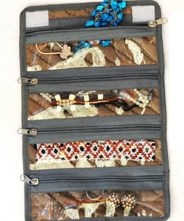 `Tops Rings n Chain Pouch – Organized Jewelry Storage Bag in Pakistan