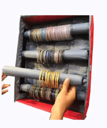 Sardar Collections Bangle Storage House – Multiple Sizes Available with Detachable Rods and Hanger