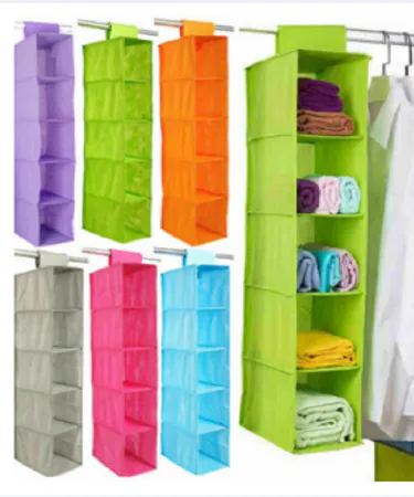 `Wardrobe Hanging Shelves - Sardar Collections: Maximize your closet space with our easy-to-install, durable shelves.