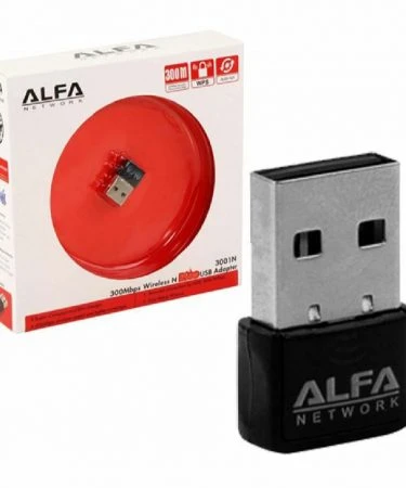 Alfa Mini 300Mbps WiFi USB Adapter - Compact and Portable Design