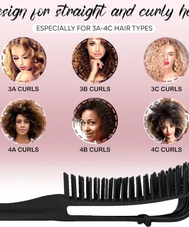 Painless Detangling Brush for Curly and Wavy Hair - Khareedo/Kharedo Pakistan