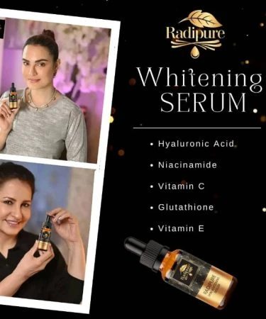 Radipure 5-in-1 Whitening & Glowing Serum - Achieve radiant, healthy skin.