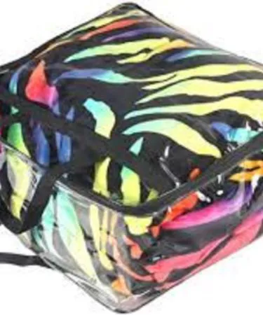 Transparent-Blanket-Storage-Bag-with-Zipper-and-Handles