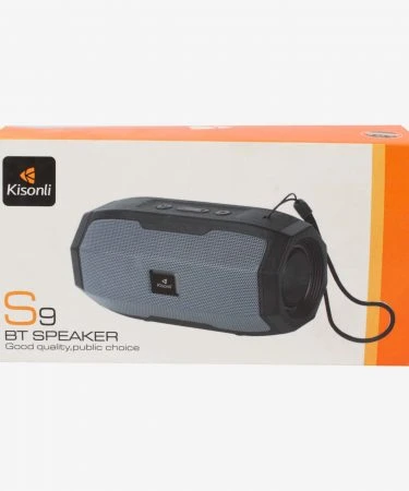 Kisonli Portable Kisonli S9 Stereo Speaker-Hug Battery Capacity of 1200mAh 5-6h-FM-TF Card-USB-AUX | COMPUTER