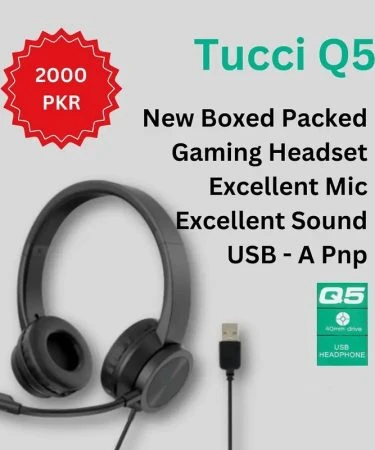 Gaming Headset With Mic For Computer And Laptop TUCCI Q5 - USB Headset with Microphone for PC