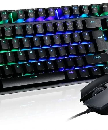 3 in 1 Gaming Combo Computer Keyboard with Mouse & Pad
