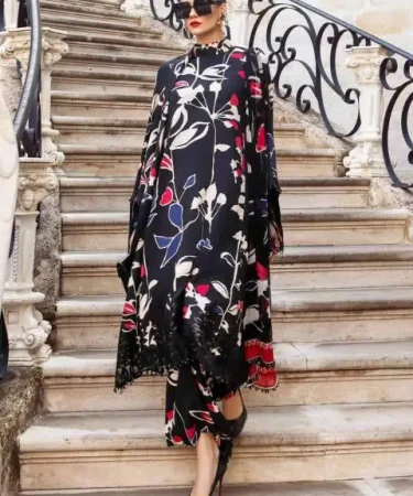 Printed Suit with Color Guarantee 3 piece*FEEL COOL AFTER WEAR IT*EYE CHATCHING COLOUR FOR SUMMER*FABRIC GRANTEE AFTER WASH* Lightweight & Breathable Fabric**