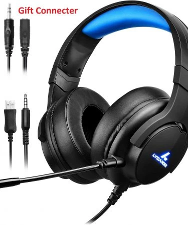 LGH568 Gaming Headset with Microphone LED Light