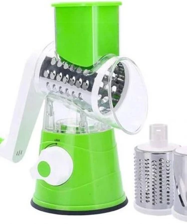 3-in-1 Manual Vegetable Cutter - Potato, Onion, Carrot Slicer and Grater - Kharedo/Khareedo