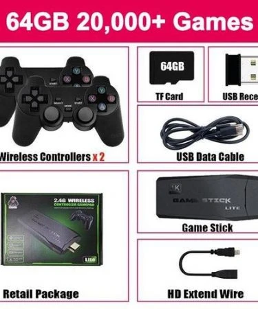 Wireless Retro Game Console