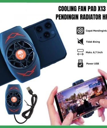 Mobile Phone Radiator Phone Cooling Fan X13 USB Powered Phone Cooling Fan Case /  MOBILE RADIATOR X13