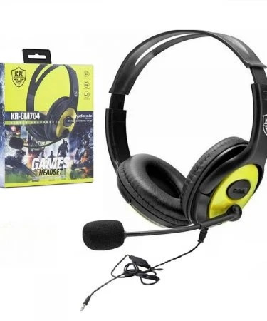 Gaming Headphones With Mic Stereo Game Headset 3.5MM Wired Gaming headset with Microphone KR-GM701- KR-GM702 - KR-GM703 - KR-GM704