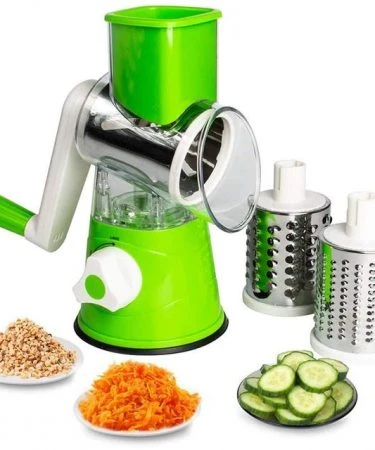 3-in-1 Manual Vegetable Cutter - Potato, Onion, Carrot Slicer and Grater - Kharedo/Khareedo