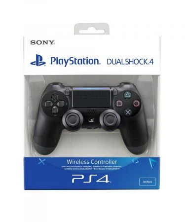 Sony PS4 DualShock 4 Wireless Controller for PlayStation 4 - DualShock 4 Wireless Controller V1 Jet Black