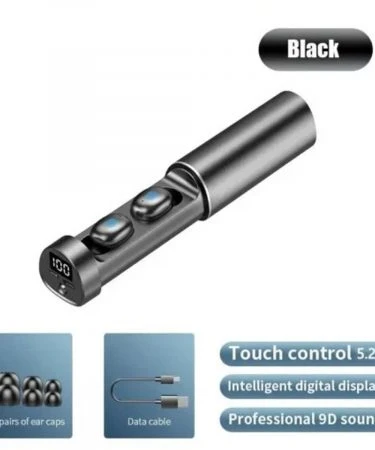 M18 Pro Ecouteur Bluetooth Flashlight Buds 6 Hours Battery Timing