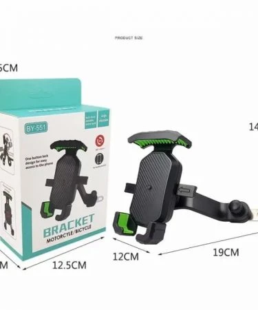 Motorcycle Holder Adjustable motor phone holder Motor bike Phone Mount Shock Absorption Motorcycle/Bicycle bracket BY-551