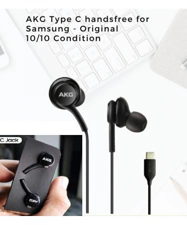 Original Handsfree Type C / Nylon Wire Stereo gaming earphones Volume Control function Standard with Extra Earplugs Pair / for Mobile Phones / Smartphones Android For All android Smart Phone