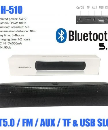 H-510 Wireless Bluetotooth Soundbar Bluetooth Speaker with TF Card Slot