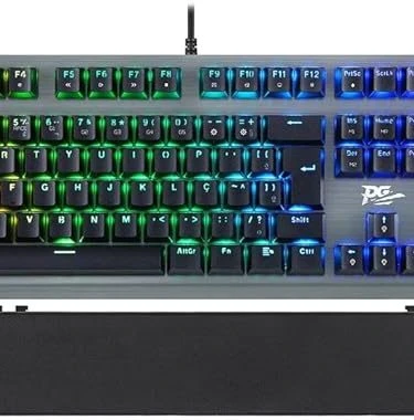 Best Philco Gaming PKB92 Full ARGB Latest Mechanical Best Gaming Keyboard With Detachable Wrist Rest – Brushed Aluminum Build – OUTEMU Brown Switches - Philco Gaming PKB92 Full ARGB Mechanical Keyboard