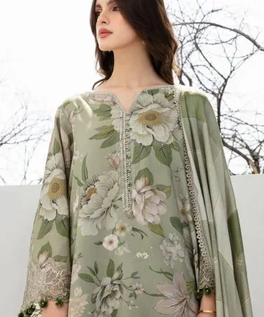 `3-Piece Vibrant Lawn Printed Suit -  Khareedo/Kharedo