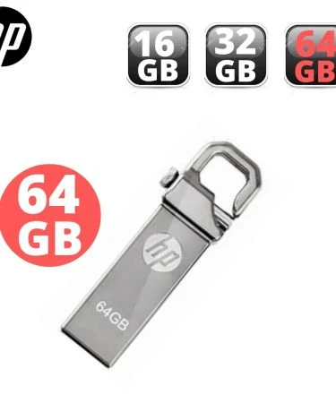 HP 64GB USB FLASH DRIVE - SILVER HP 16