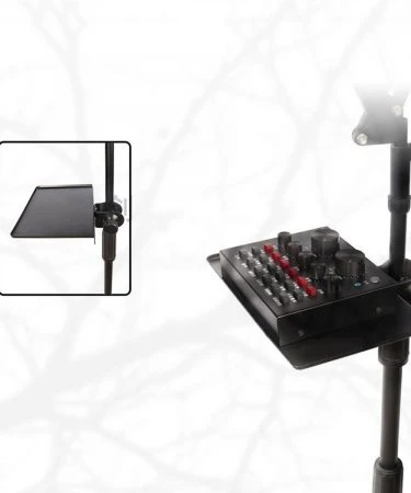 Live microphone tray sound card tray guitar shelf holder live music playing studio tray tray small corner tray tray parts