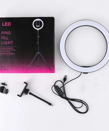 LED Ring Light 26CM/10'' LED Ring Light CXB-260 with Phone Holder