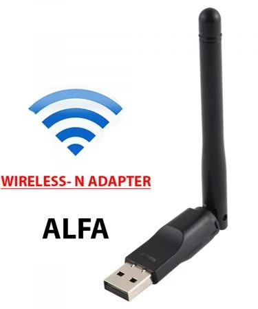 Alfa 300mbps USB Wireless n Adapter / Wifi Dongle 802.11n WiFi 2.4GHz – WLAN Wireless USB Adapter