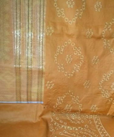 Elegant 3-Piece Unstitched Chikankari Lawn Suit with Chiffon Dupatta - Khareedo/Kharedo