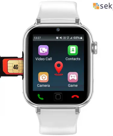 `Magic Pro Kids Smartwatch on a child's wrist, showcasing its features.