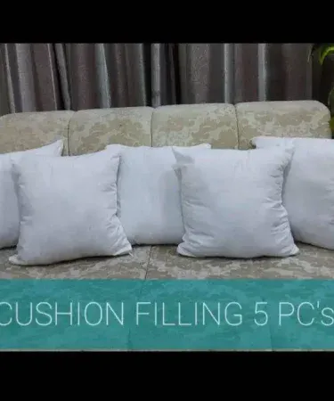 `5 Pcs 16x16 Inch Cushion Filling Set - Haram Zari Brand