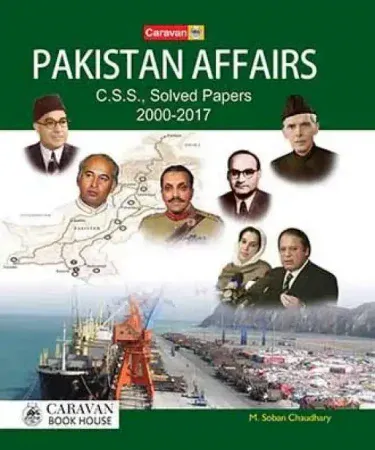 Pakistan Affairs CSS Solved Paper by Carvan, English language best-selling preparation guide for competitive exams, available at Khareedo and Kharedo with check on delivery.