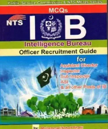 Intelligence Bureau Officer Recruitment Guide English IB Exam Preparation Book Pakistan Khareedo Naveed Traders Best Seller