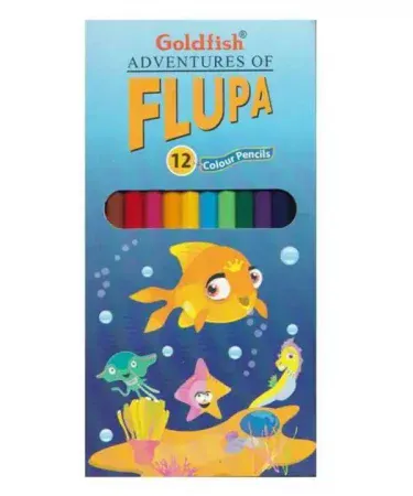 Goldfish Color 12 Full Size premium design sticker – vibrant full‑size artwork for crafts and décor