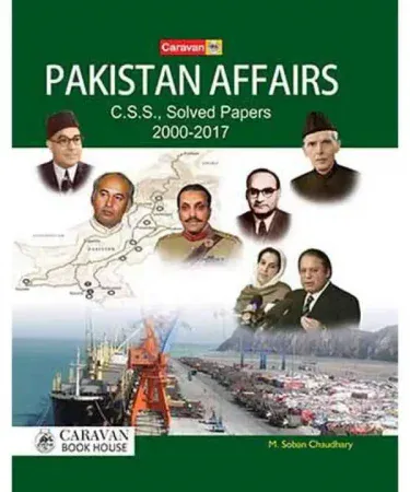 Pakistan Affairs CSS Solved Paper by Carvan, English language best-selling preparation guide for competitive exams, available at Khareedo and Kharedo with check on delivery.