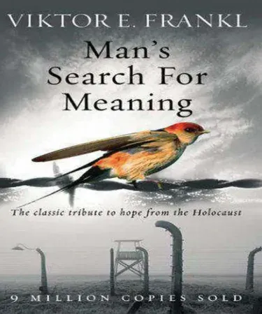 Cover of Mans Search for Meaning by Viktor E. Frankl, a philosophical and self-help best-seller available for purchase online in Pakistan.