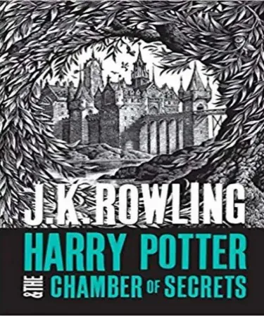 Harry Potter and the Chamber of Secrets by J.K. Rowling - Official Bloomsbury Cardcover Edition - English language fantasy novel