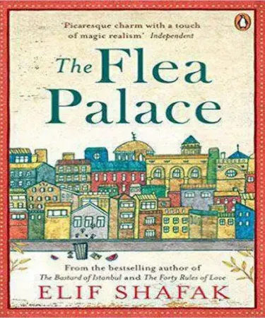 The Flea Palace By Elif Shafak English novel cover, best seller book for adults, available on Khareedo with check on delivery
