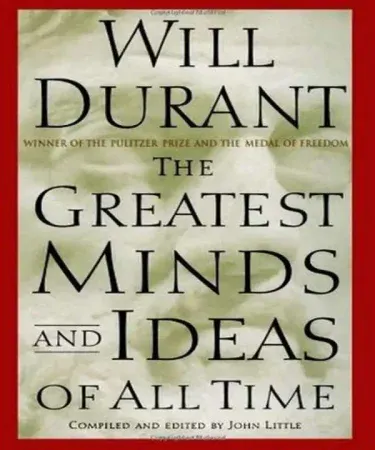 The Greatest Minds and Ideas of All Time by Will Durant book cover, English best seller, available in Pakistan via Khareedo/Kharedo with Check on Delivery