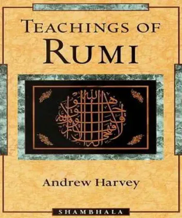 Teachings of Rumi book by Rumi and Andrew Harvey English edition cover, spiritual poetry bestseller available on Khareedo Pakistan