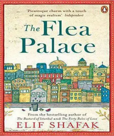 The Flea Palace By Elif Shafak English novel cover, best seller book for adults, available on Khareedo with check on delivery
