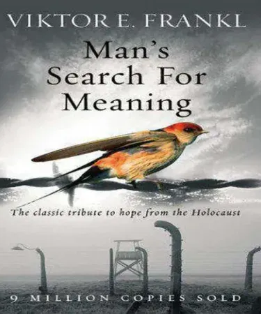 Cover of Mans Search for Meaning by Viktor E. Frankl, a philosophical and self-help best-seller available for purchase online in Pakistan.