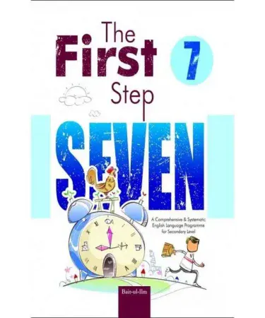 First Step English Text Book 7 by Researchers of Bait Ul Ilm Trust Maktaba Bait Ul Ilm Grade 7 English book Pakistan