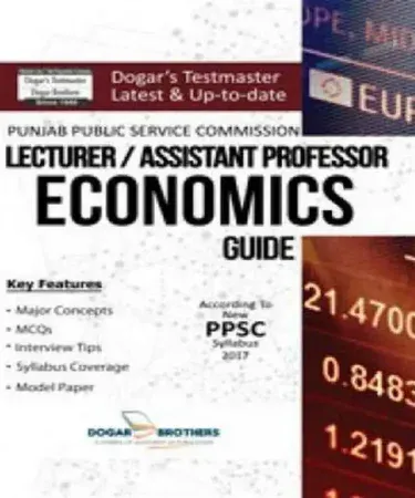 Lecturer Assistant Professor Economics Guide PPSC Exam Preparation Book English