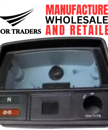 Genuine Honda CD-70 Motorcycle Speedometer Body Cover - Durable Bike Meter Outer Casing Shell with Monograms