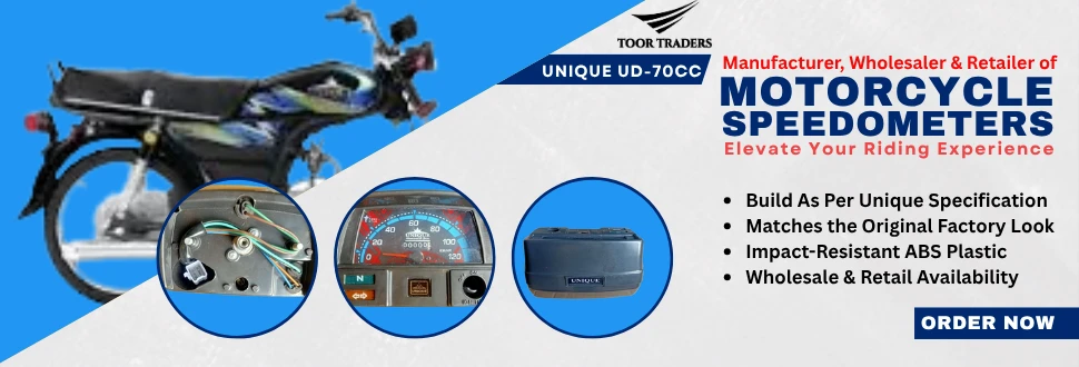 Unique Motorcycle Speedometer for UD-70CC Bike Compatible with All Chinese Models