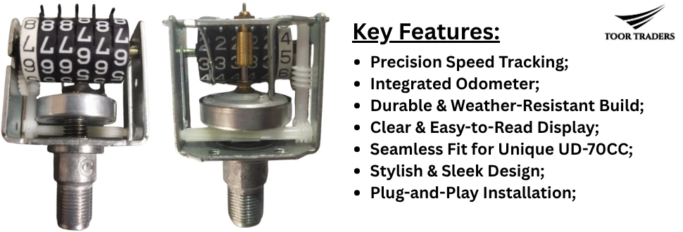 Unique UD-70CC Speedometer Odometer – Accurate & Durable Motorcycle Gauge