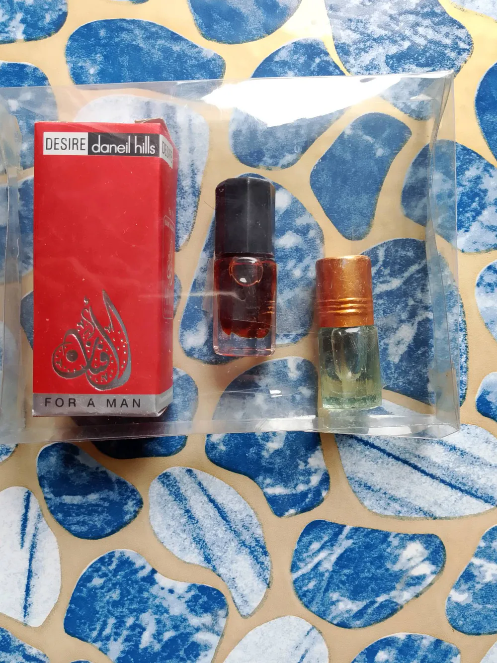 Daniel Hills Red Perfume Oil 6ml & Darbar Attar 3ml Gift Pack - Alcohol-Free Concentrated Roll-On Fragrance for Men & Women with Best Quality Packing