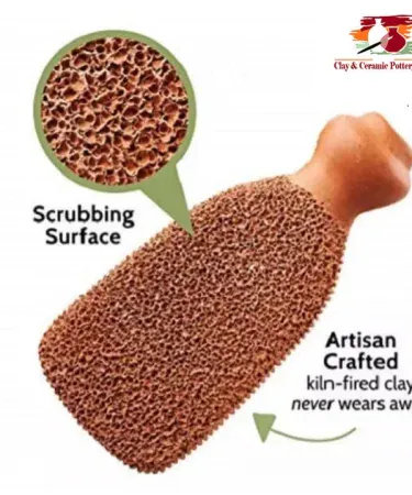 Pack of 2 double sided pumice stones for feet, hand made foot scrubbers, callus removers, foot files for exfoliating hard dry dead skin on heels and feet, showing both scrubbing surfaces.