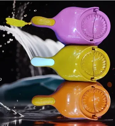 2-in-1 large dumpling samosa momo maker machine manual dough press tool for kitchen